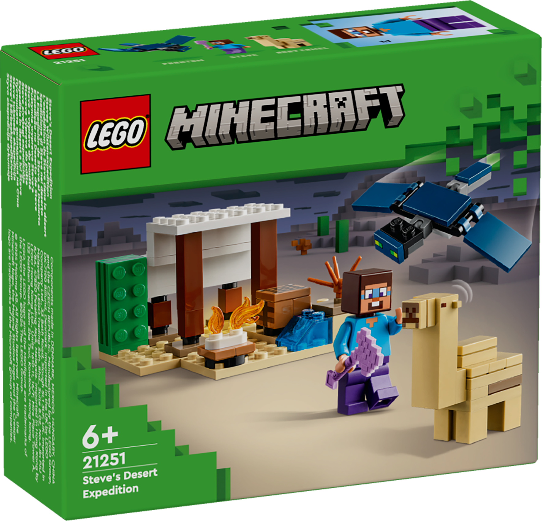 LEGO® Minecraft 21251 Steves Wüstenexpedition