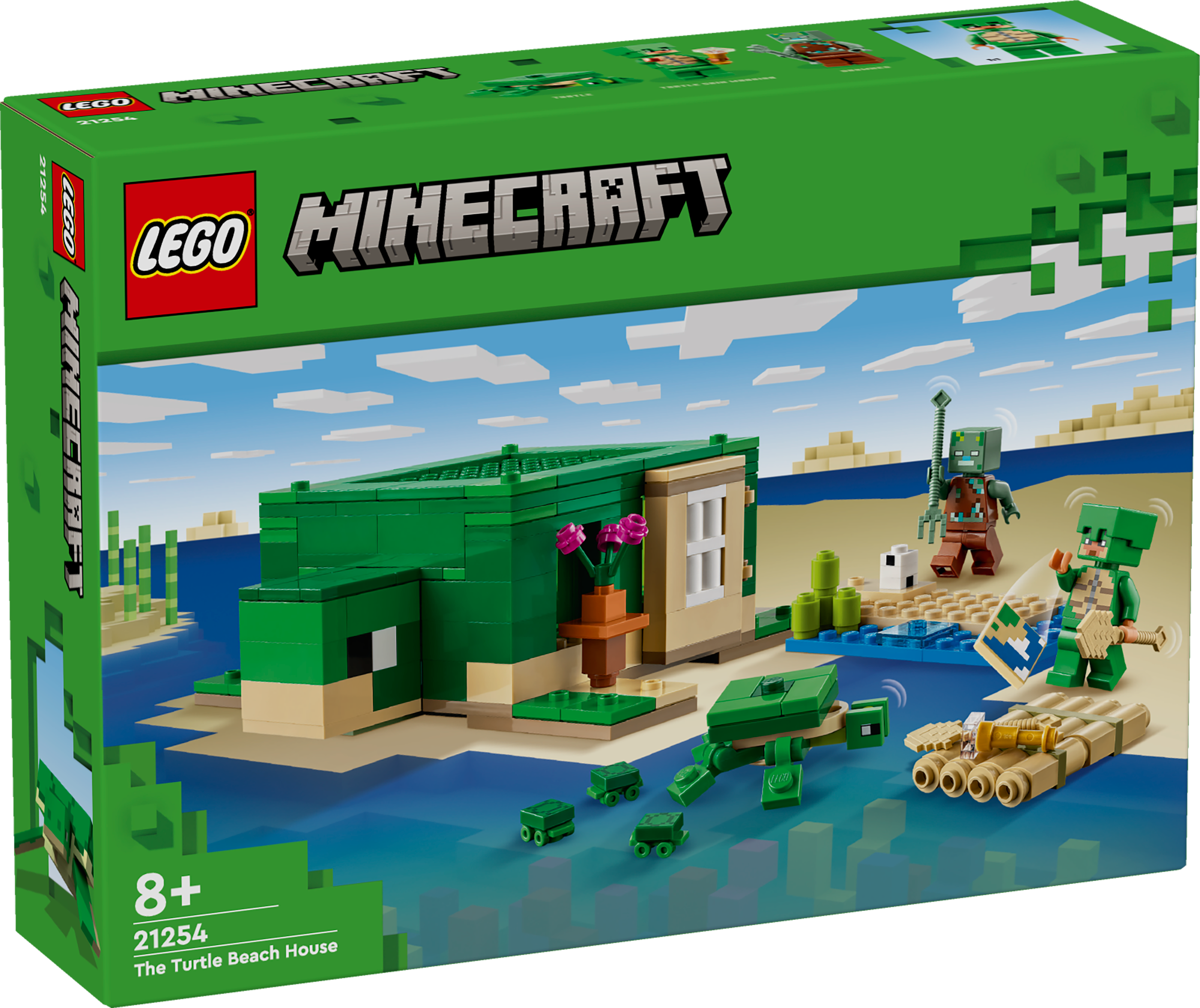 LEGO® Minecraft 21254 Das Schildkrötenstrandhaus