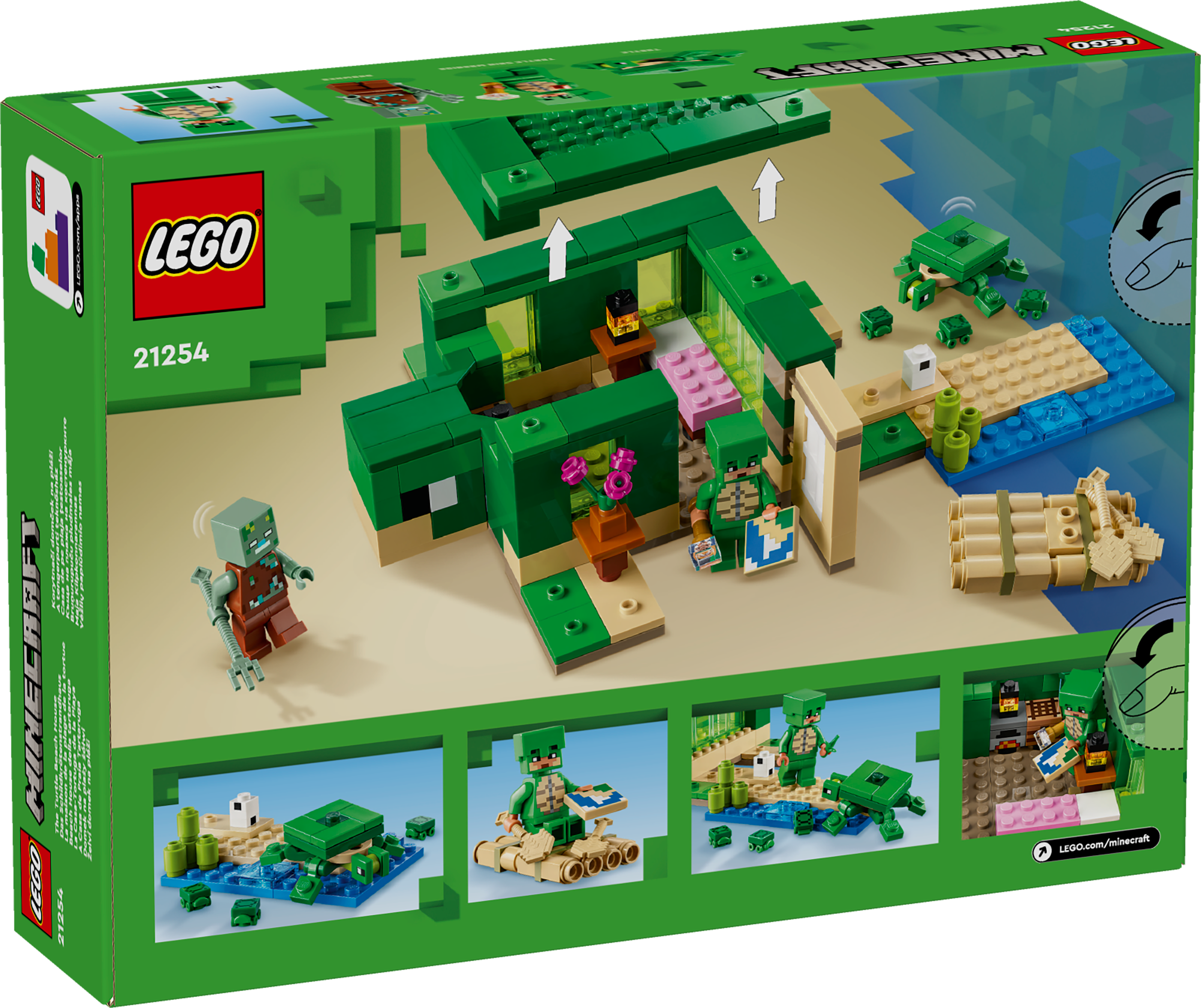 LEGO® Minecraft 21254 Das Schildkrötenstrandhaus