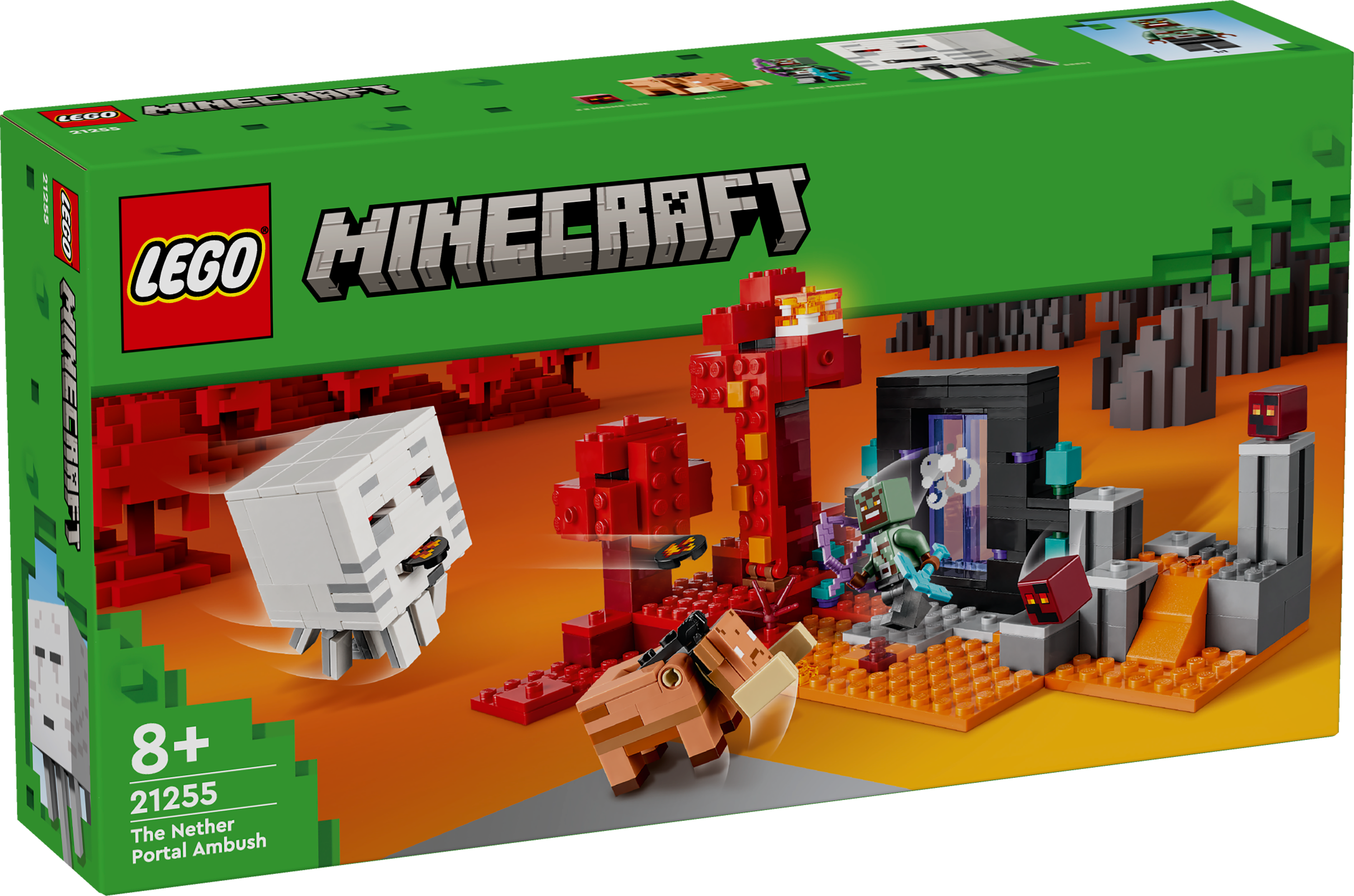 LEGO® Minecraft 21255 Hinterhalt am Netherportal