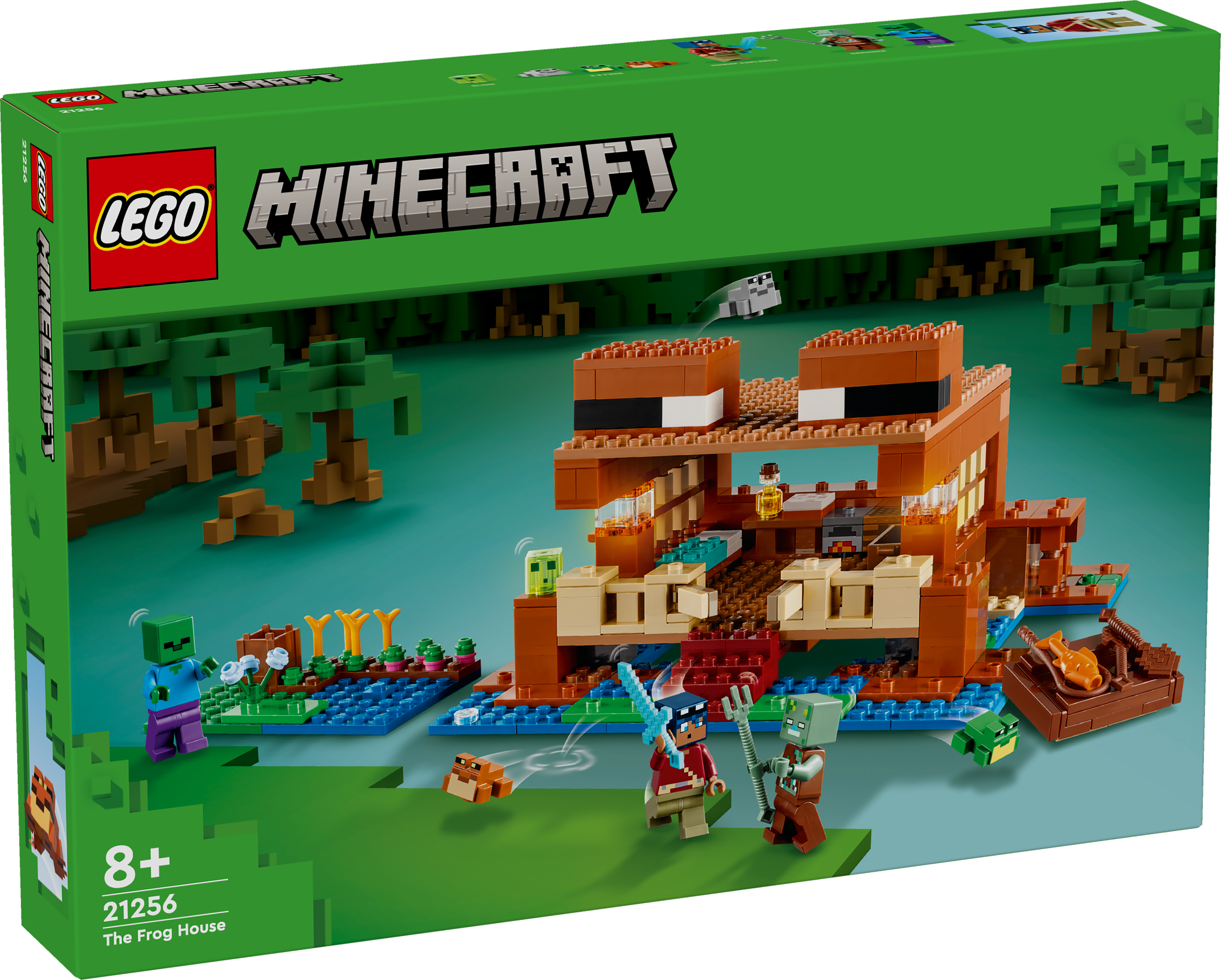 LEGO® Minecraft 21256 Das Froschhaus