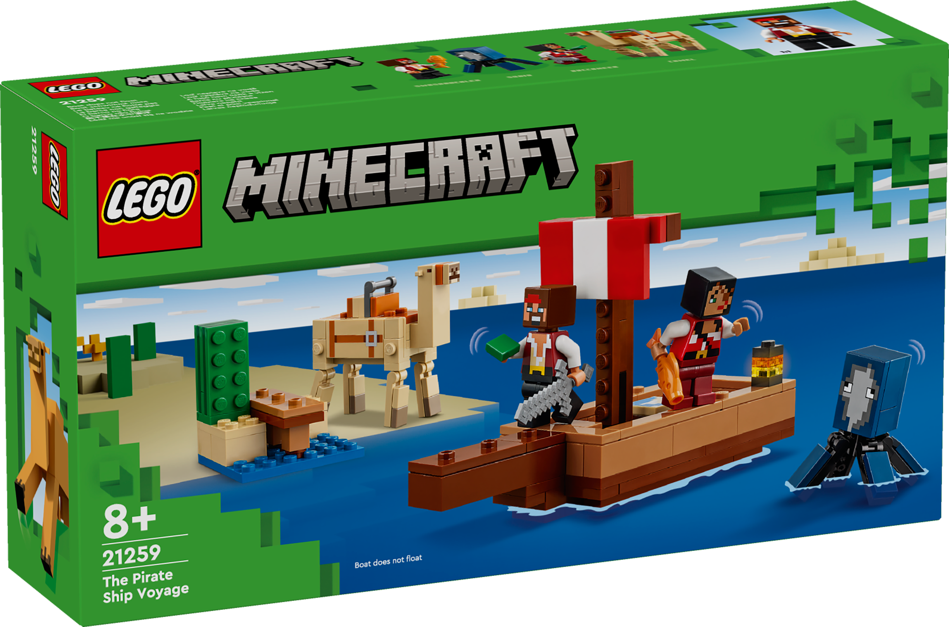 LEGO® Minecraft 21259 Die Piratenschiffreise