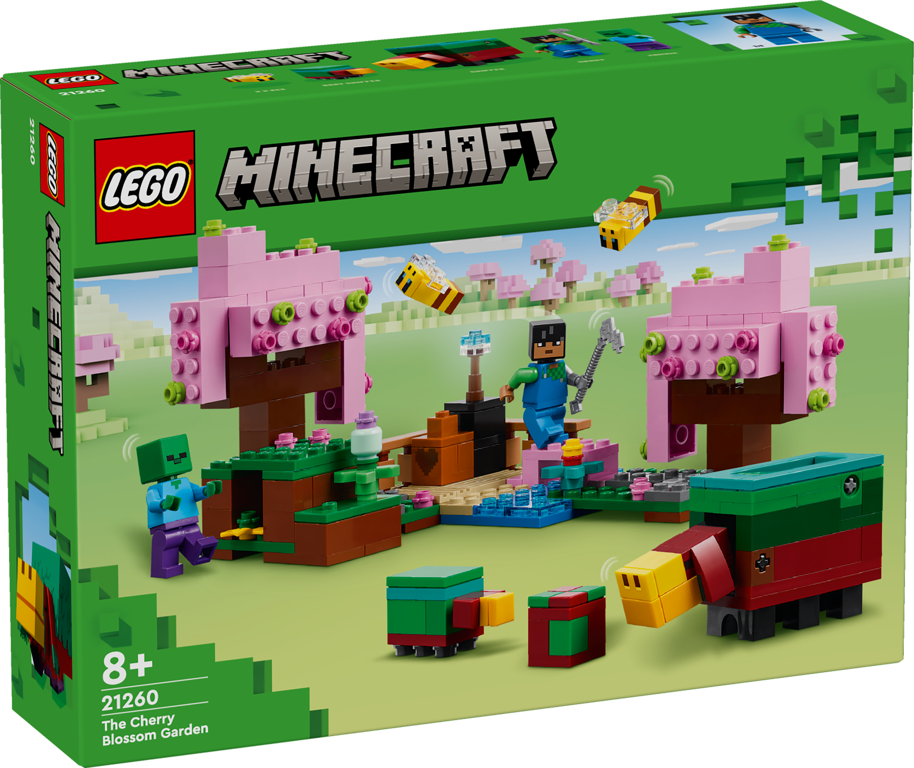 LEGO® Minecraft™ 21260 Der Kirschblütengarten