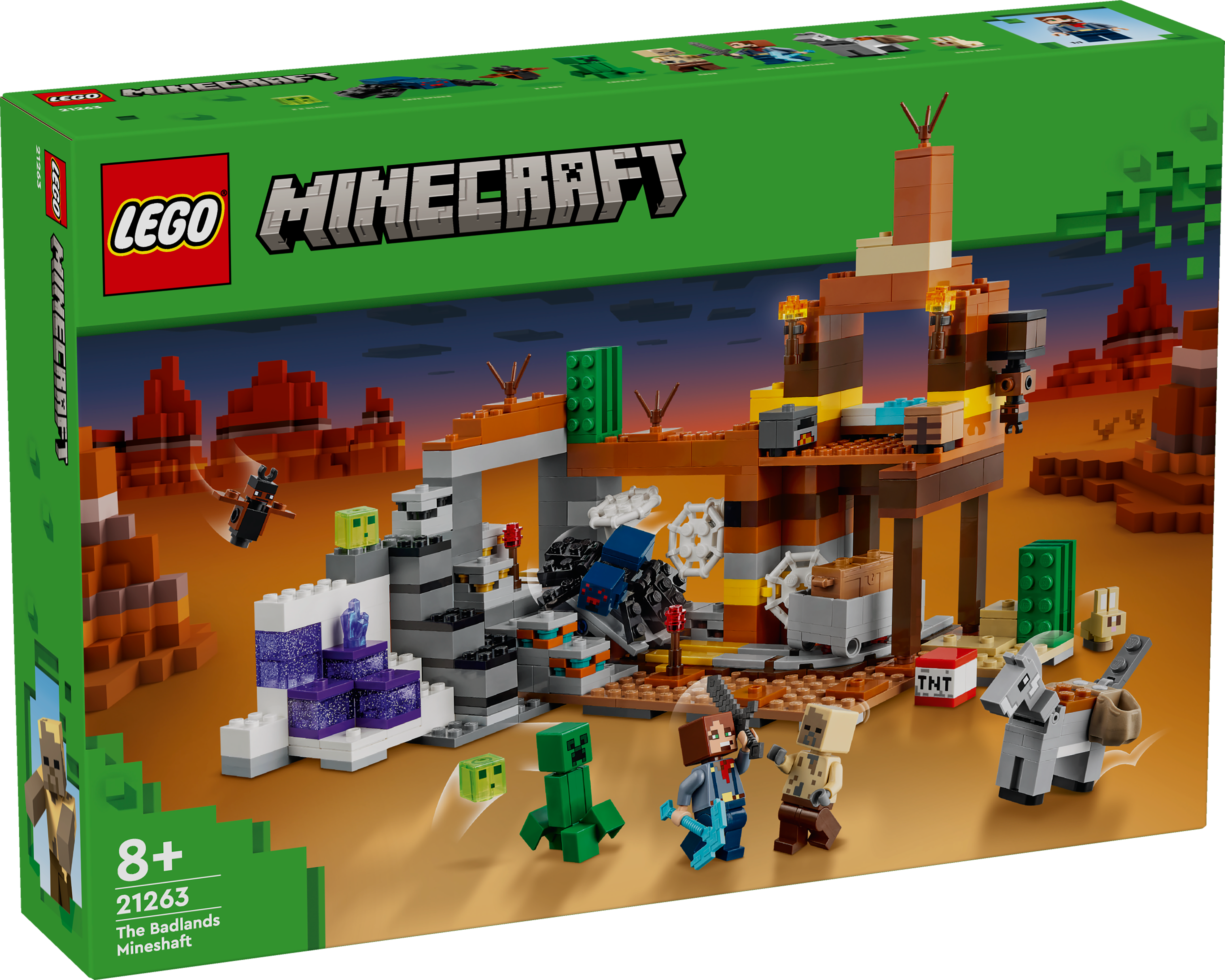 LEGO® Minecraft™ 21263 Die Mine in den Badlands