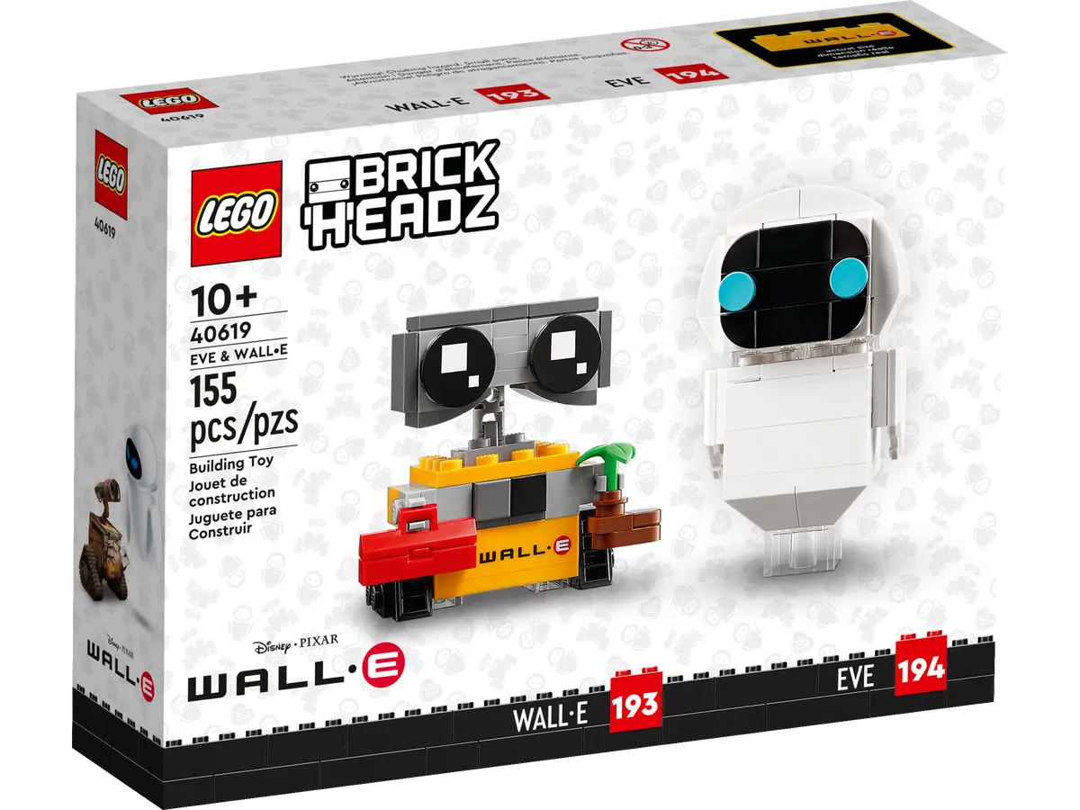 LEGO® Brickheadz 40619 EVE und WALL•E