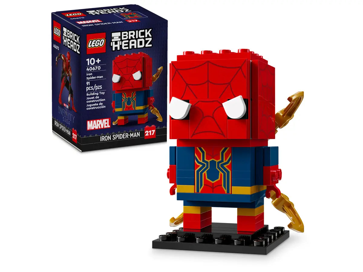 LEGO® Brickheadz 40670 Iron Spider-Man