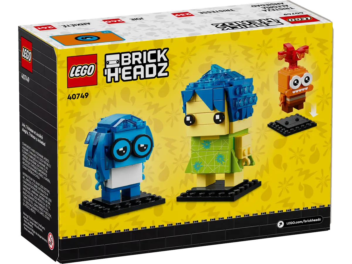 LEGO® Brickheadz 40749 Freude, Kummer und Zweifel