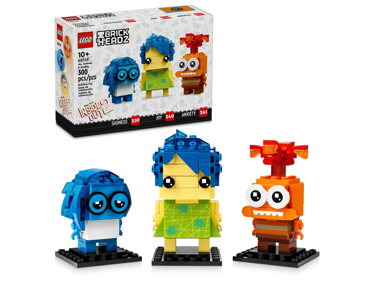 LEGO® Brickheadz 40749 Freude, Kummer und Zweifel