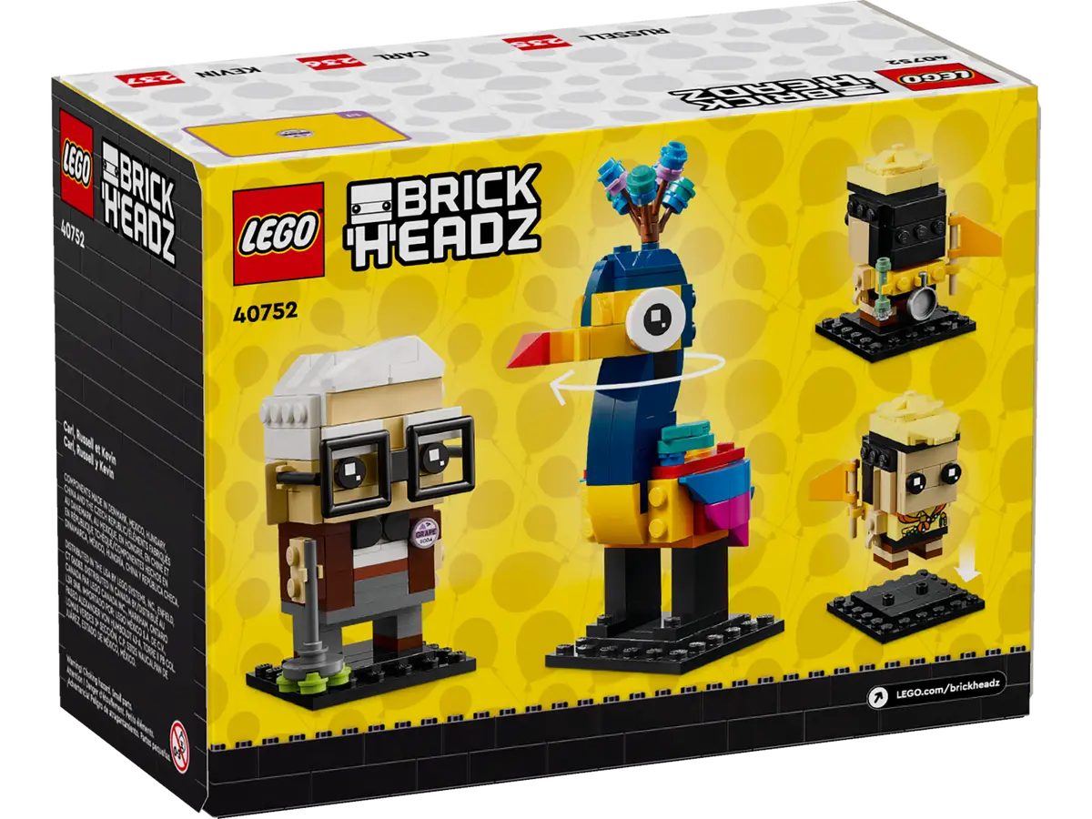 LEGO® Brickheadz 40752 Carl, Russell und Kevin