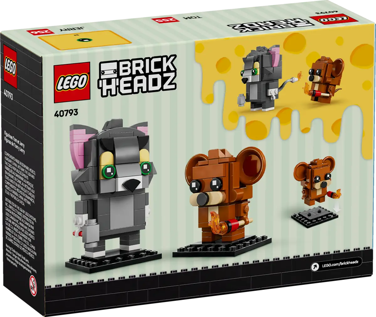 LEGO® Brickheadz 40793 Tom & Jerry Figuren