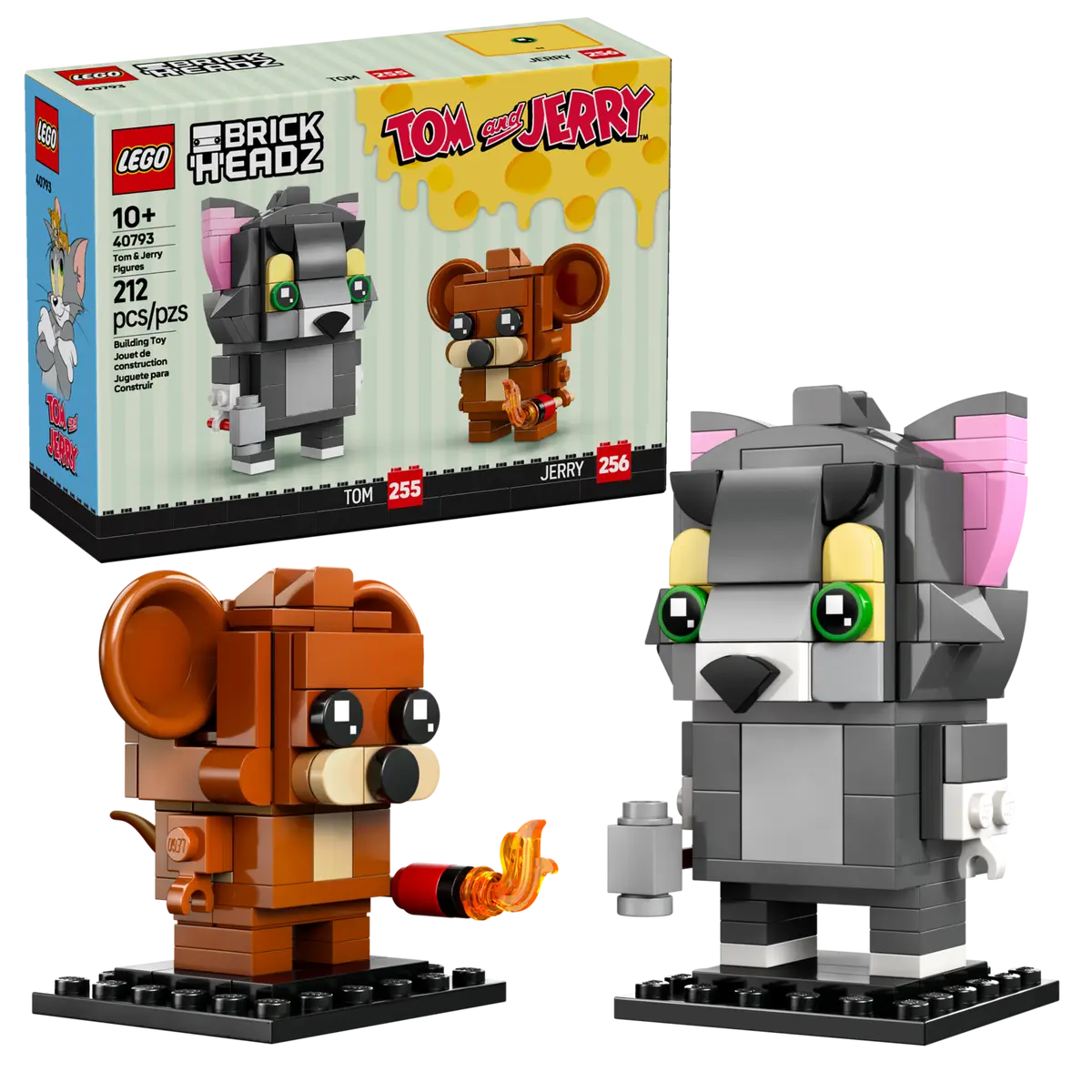 LEGO® Brickheadz 40793 Tom & Jerry Figuren