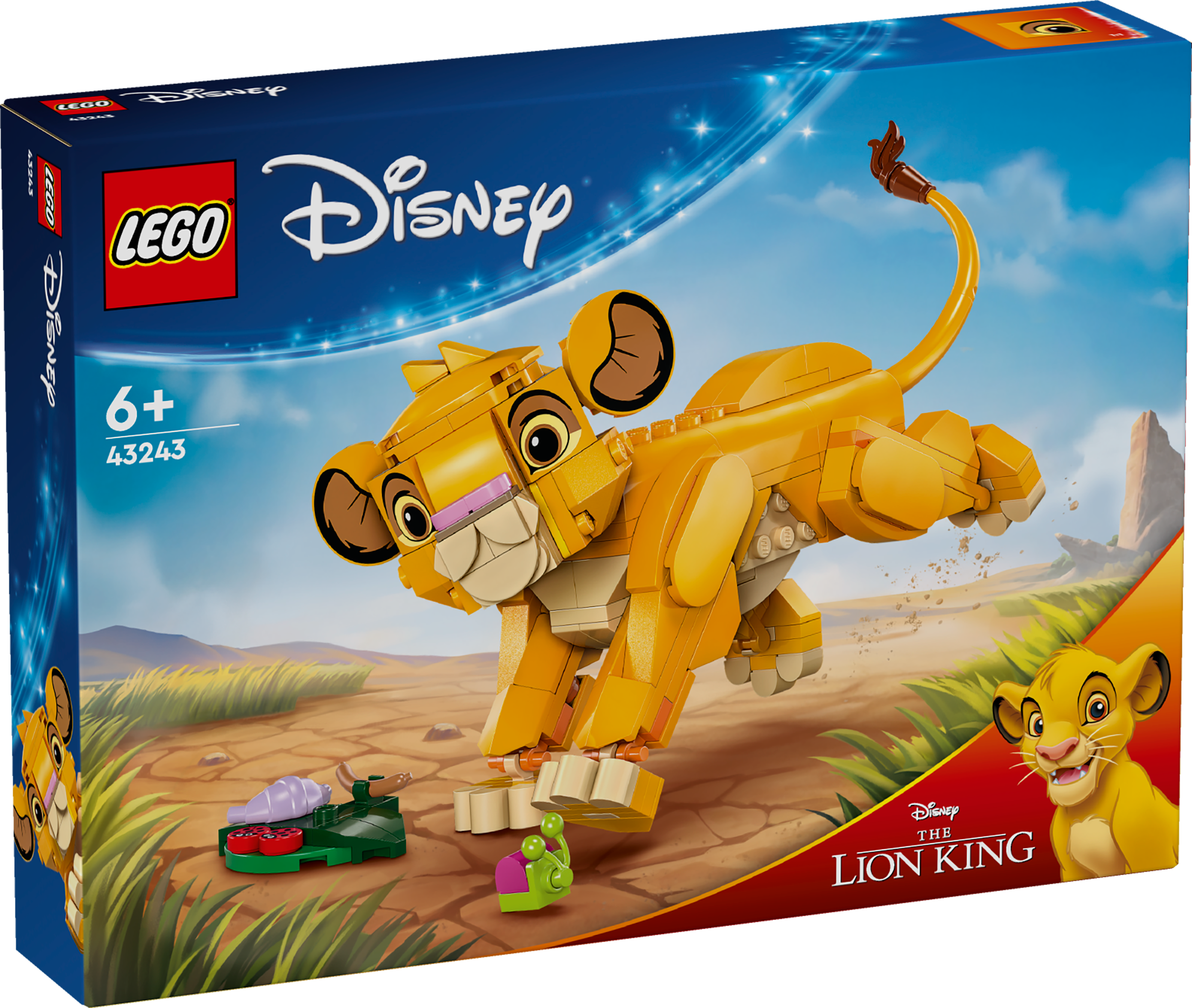 LEGO® Disney 43243 Simba, das Löwenjunge des Königs