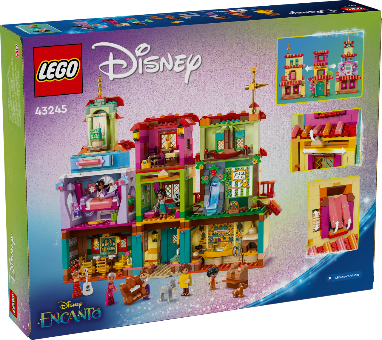 LEGO® Disney Encanto 43245 Das magische Haus der Madrigals, Puppenhaus