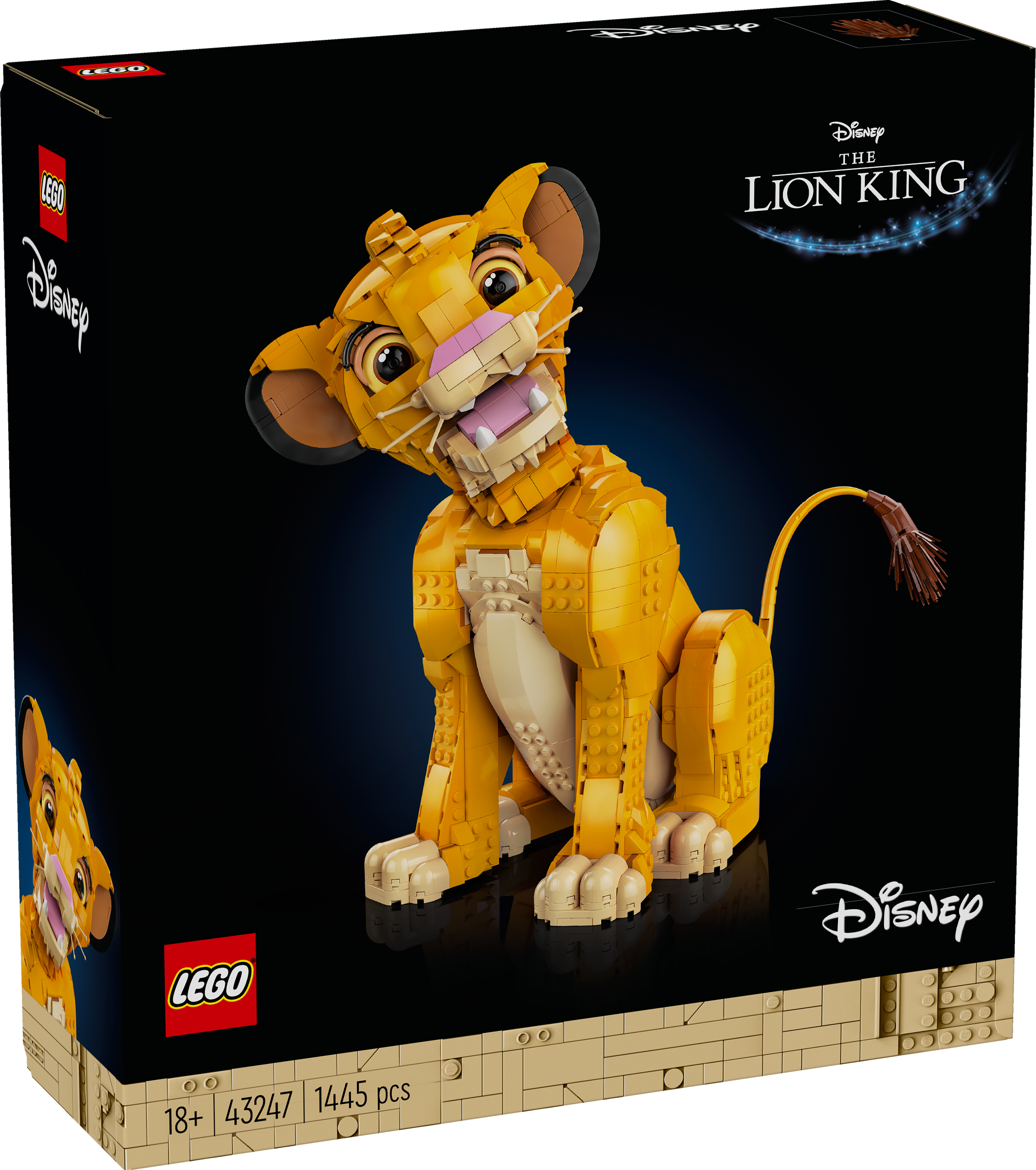 LEGO® Disney Classic 43247 Simba, der junge König der Löwen