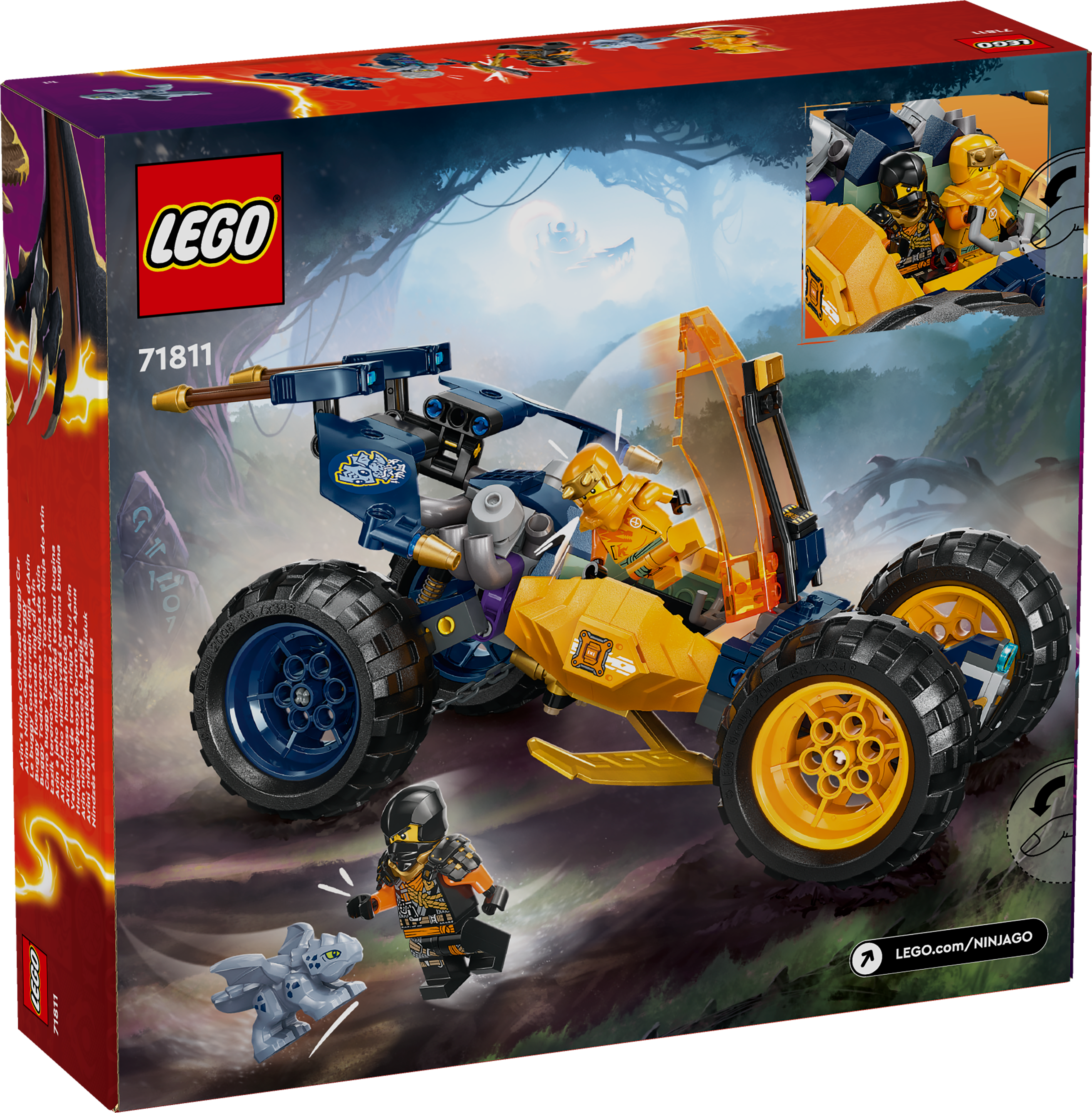 LEGO® NINJAGO 71811 Arins Ninja-Geländebuggy