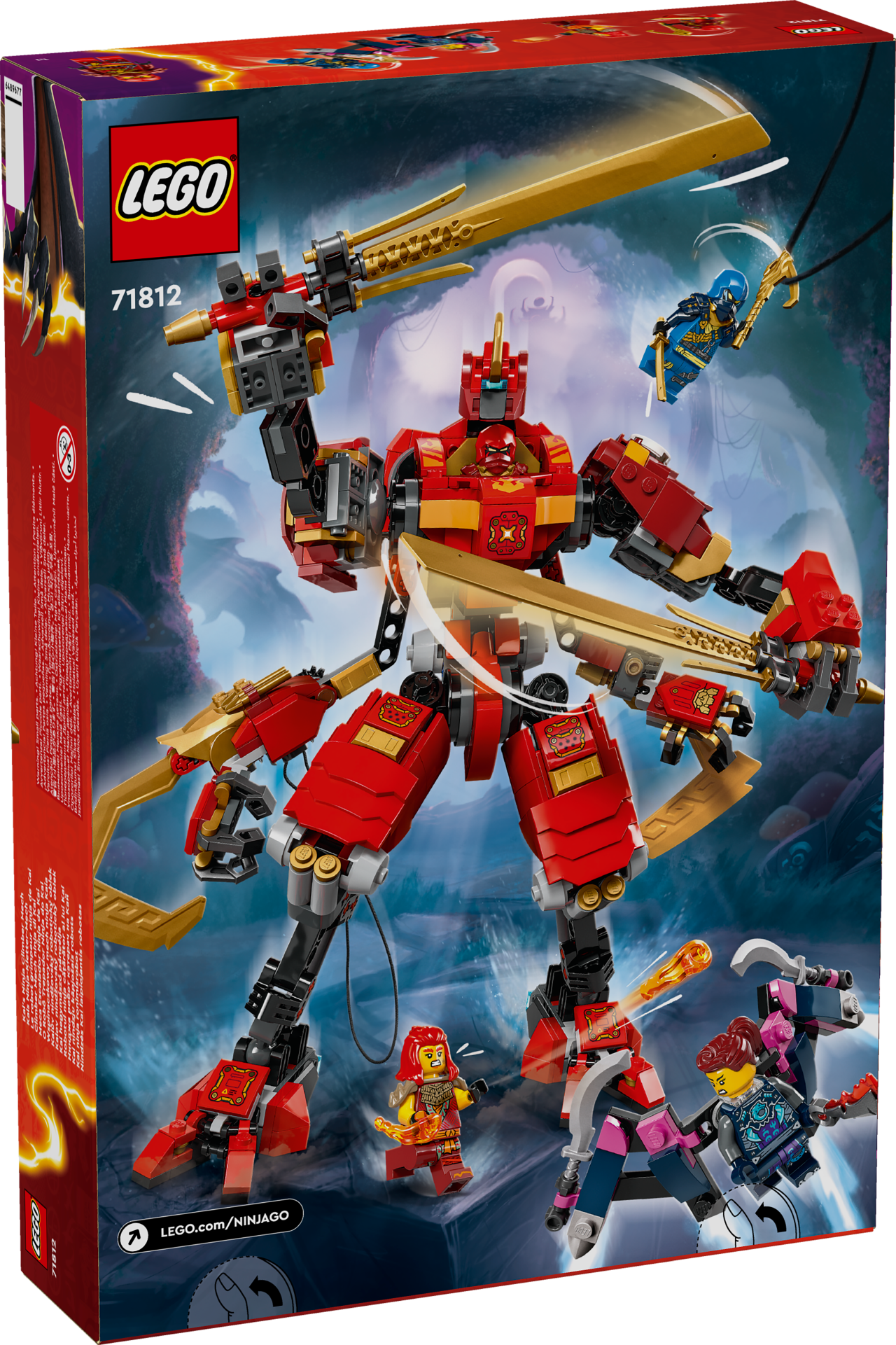 LEGO® NINJAGO 71812 Kais Ninja-Kletter-Mech