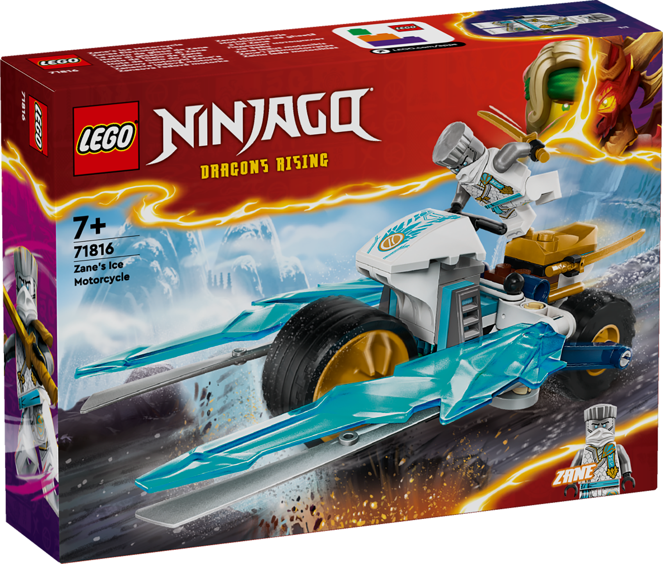 LEGO® NINJAGO 71816 Zanes Eismotorrad