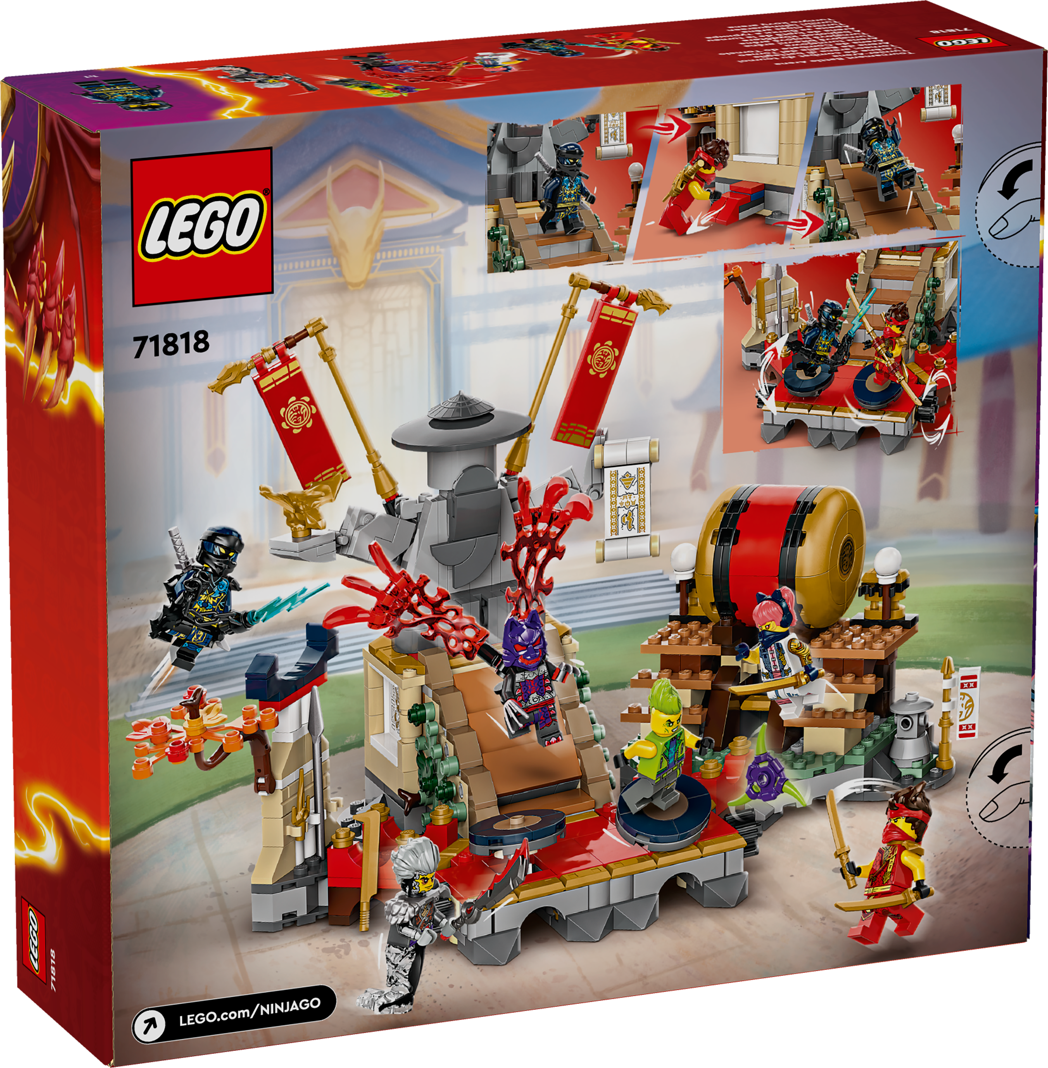 LEGO® NINJAGO 71818 Turnier-Arena