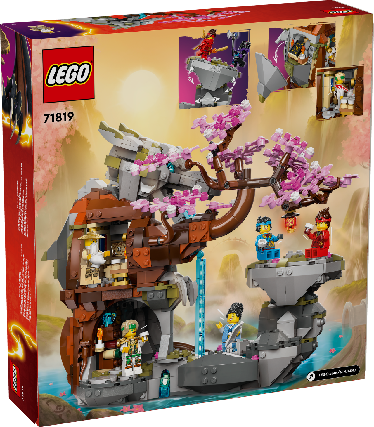 LEGO® NINJAGO 71819 Drachenstein-Tempel