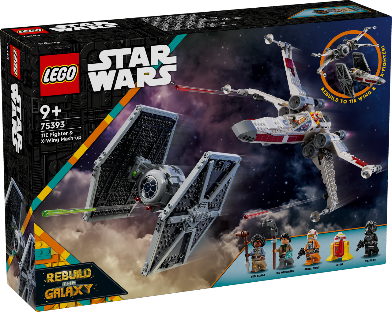 LEGO® Star Wars™ 75393 Mashup aus TIE Fighter & X-Wing