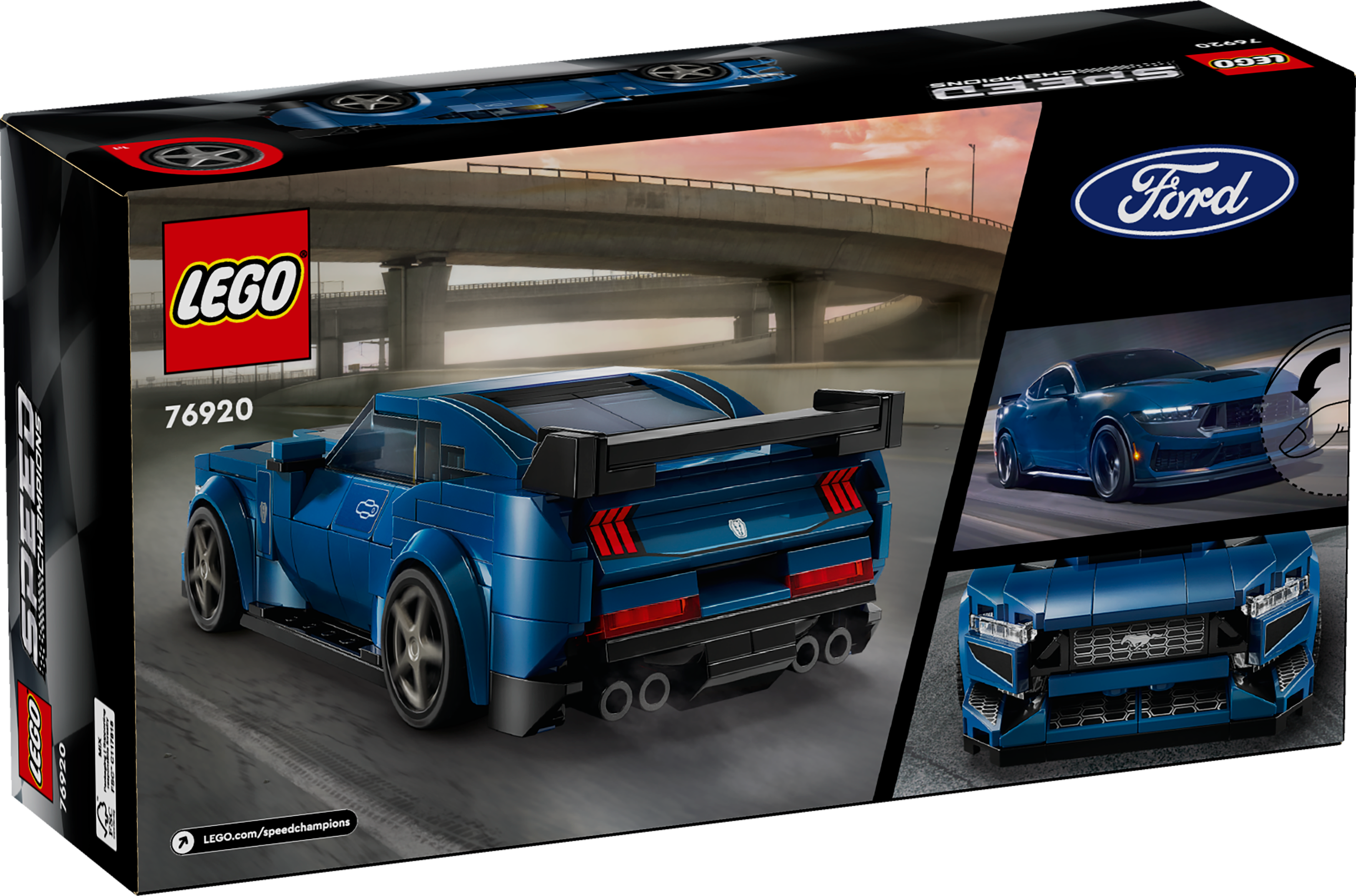 LEGO® Speed Champions 76920 Ford Mustang Dark Horse Sportwagen