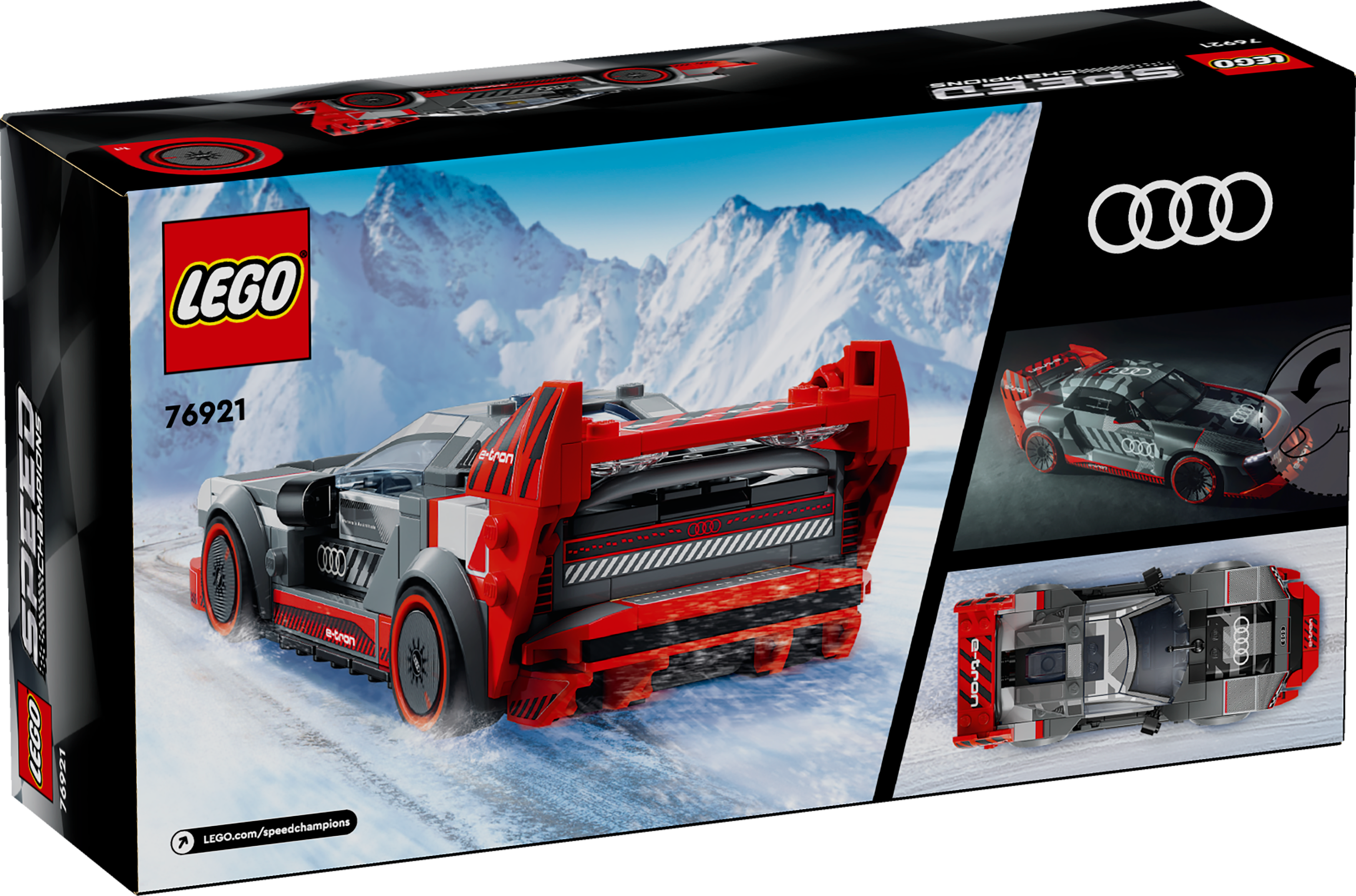 LEGO® Speed Champions 76921 Audi S1 e-tron quattro Rennwagen