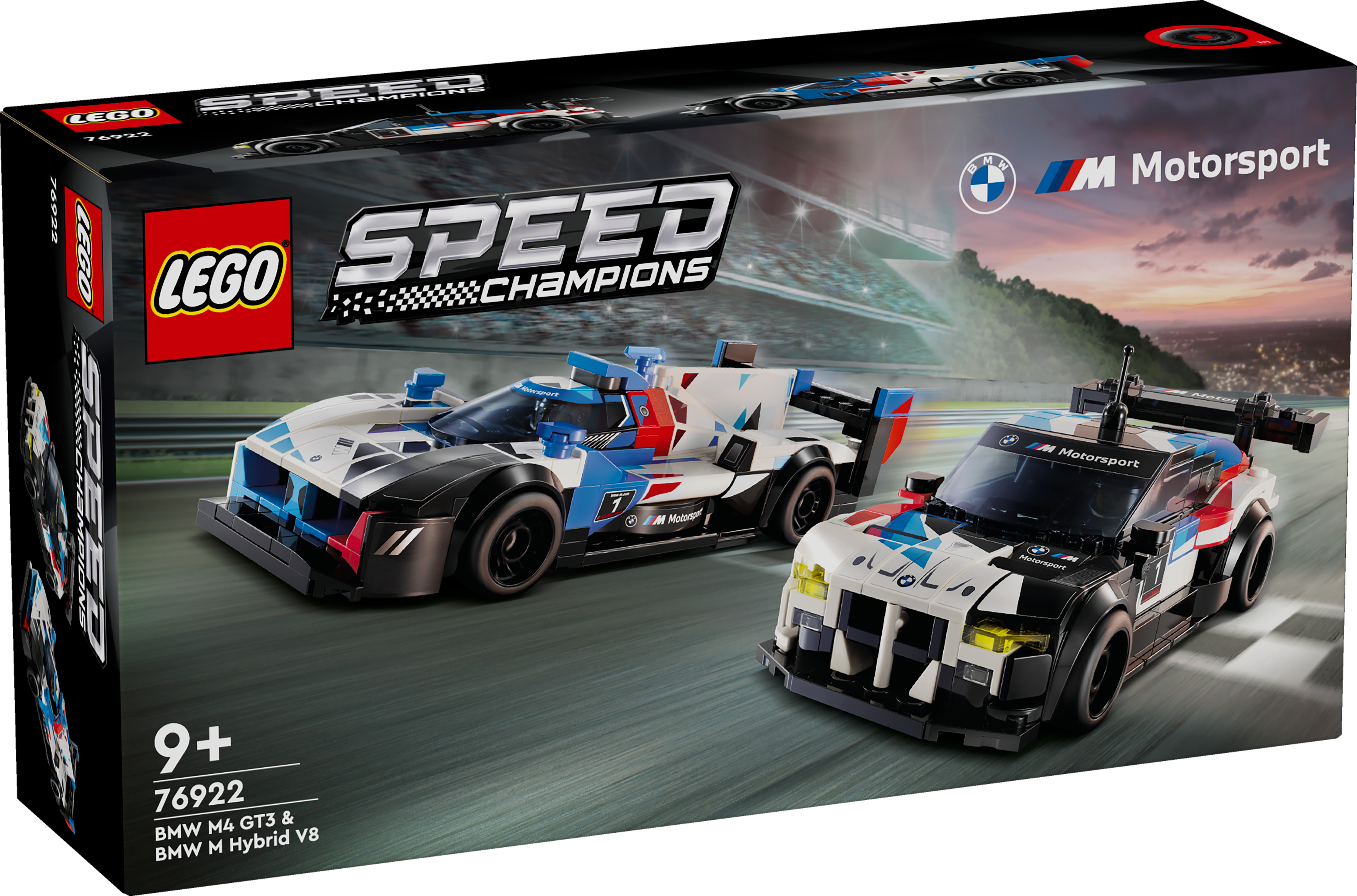 LEGO® Speed Champions 76922 BMW M4 GT3 & BMW M Hybrid V8 Rennwagen