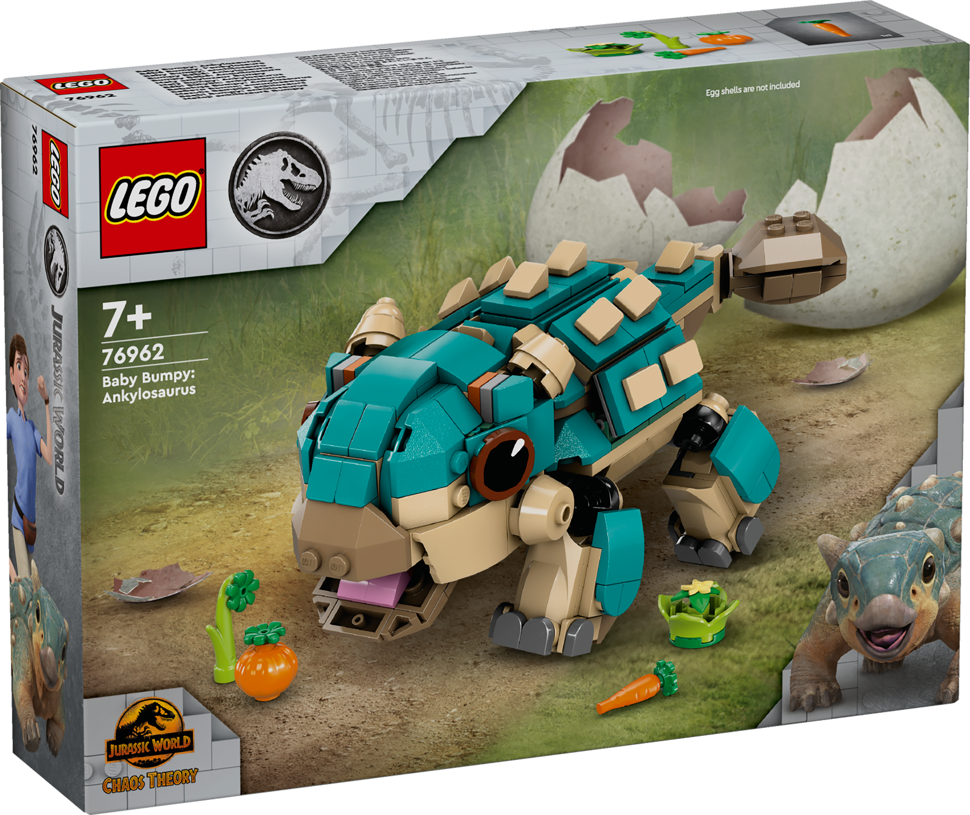 LEGO® Jurassic World 76962 Baby Bumpy: Ankylosaurus Spielzeug-Dinosaurier