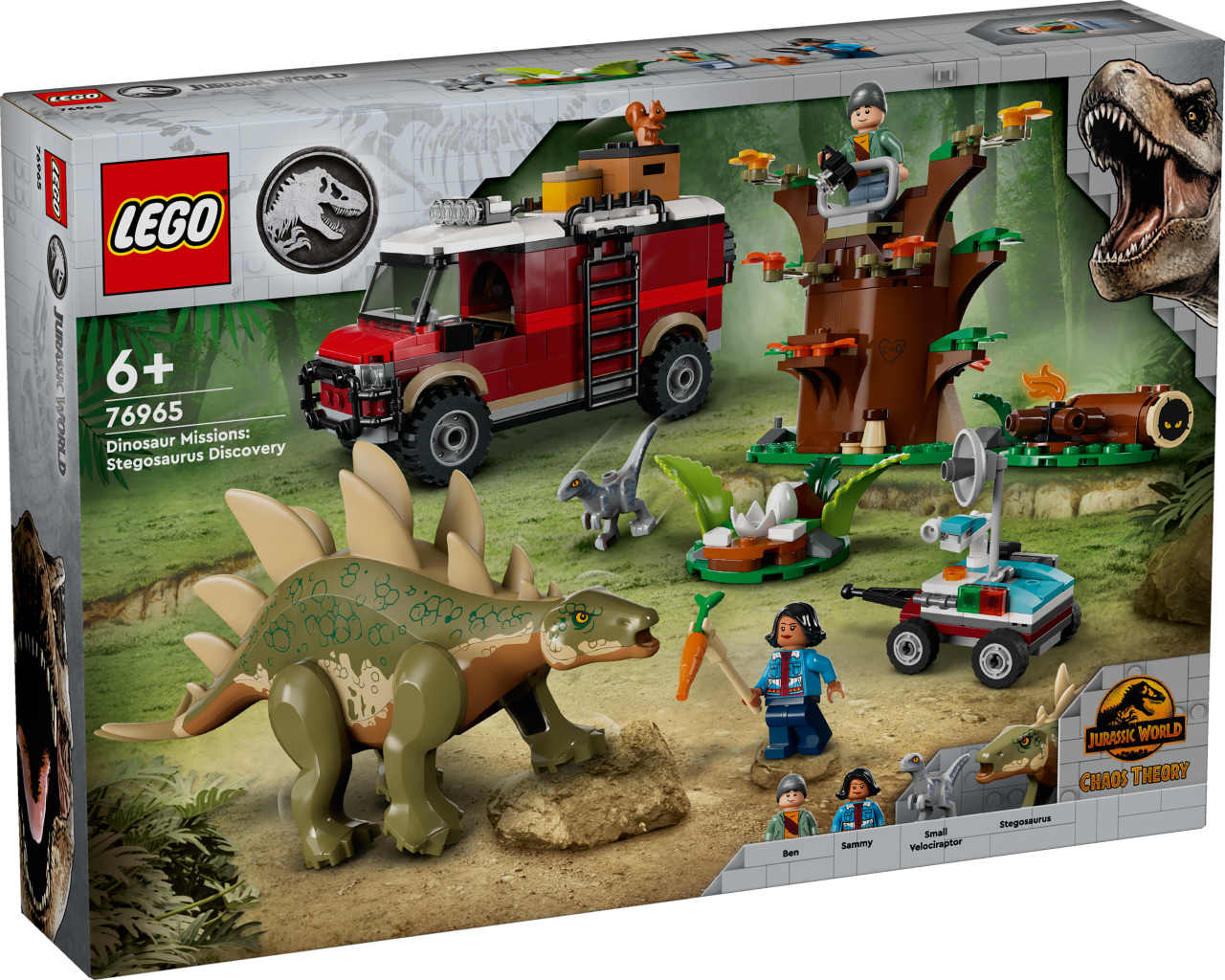 LEGO® Jurassic World 76965 Dinosaurier-Missionen: Entdeckung des Stegosaurus