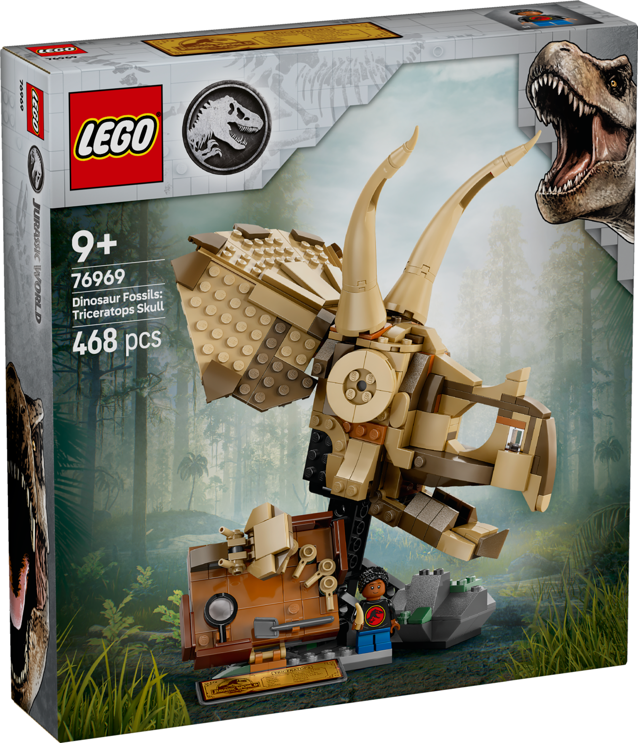 LEGO® Jurassic World 76969 Dinosaurier-Fossilien: Triceratops-Schädel